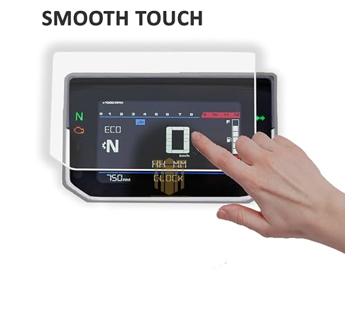 Image of Screen Guard For HERO GLAMOUR X 125 2025 Bike /TFT Display Protector /Anti Scratch /Water Resistant /glamourxDigital Instrument Protector Accessories [NOT TEMPERED GLASS]