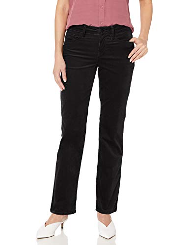 NYDJ Women's Petite Marilyn Straight Leg Velvet Jeans