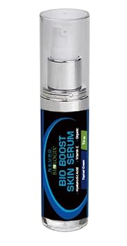 Neurobiologix Bio Boost Serum, Hyaluronic Acid & Vitamin C Facial Serum for Women & Men, Moisturizing, Brightening, Firming Skin Care Formula with Green Tea, Aloe Vera & Witch Hazel, 1 Fl Oz