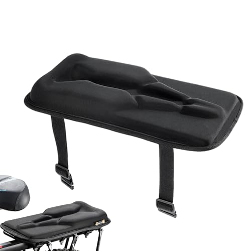Genérico Asiento Trasero para Bicicleta,Acolchado 600D Oxford con Accesorio | Asiento De Bicicleta para Niños Trasero con Hebilla Ajustable,para Niños Pequeños En Ciclismo Patinete Playa Y