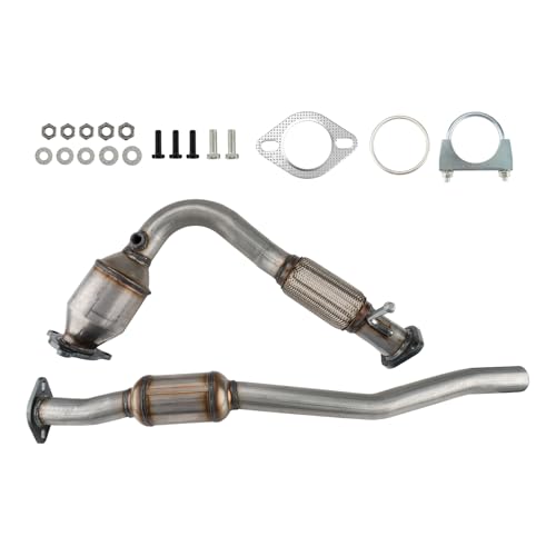 KAC Catalytic Converters Automotive Replacement, 2Pcs Catalytic Converter Front &