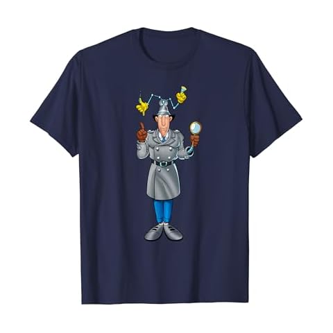 Inspector Gadget - Adult T Shirt - Classic 03 Cover