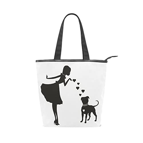 Bibeltasche Christliche inspirierende Schrift Geschenktüten Kirche Tasche für Frauen Muttertag religiöse Handtaschen, Pitbull, Einheitsgröße Cover