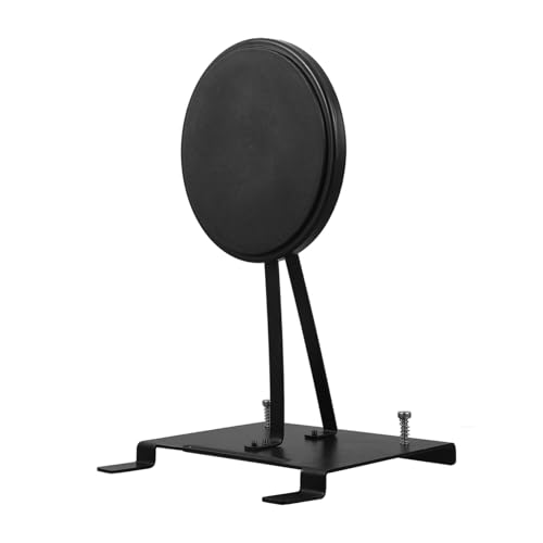 ULDIGI Double Kick Pedal Drum Practice Pad Kit Durable Bass Drum Pedal for Foot Technique Development for Drummers Percussion Enthusiasts Electronic Drum Compatible