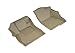 3D MAXpider Custom Fit Kagu Floor Mat (TAN) for 2018-2021 Honda Accord - 1ST Row