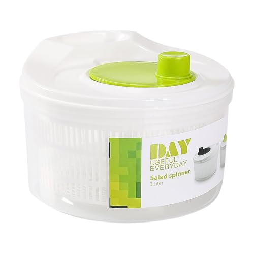 Generisch Centrifugador de ensalada, escurridor de verduras | Secador de ensalada para lavar - Centrifugadora de ensalada pequeña para lavar, multifuncional para la cocina