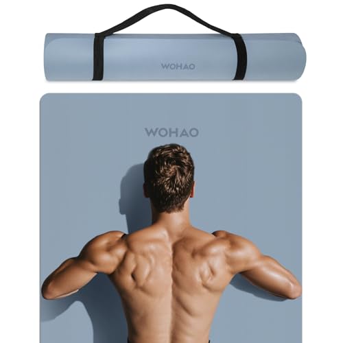 WOHAO Non-Slip Yoga Mat, Extra Thick 8mm?72