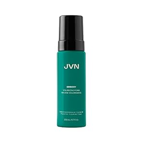 JVN Embody Volumizing Foam, Clean, Volume-Boosting Foam for All Hair Types, Color Safe, Sulfate-Free, 6.7 Fluid Ounces