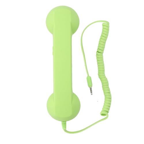 Trådlös Retrotelefonlur - Strålningssäker & Multifunktionell (Grön)