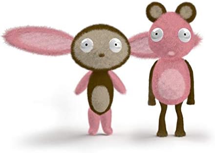 Walrus Toys Chimeras Bunny & Monkey Plush Stuffed Animals Set with Interchangeable Parts