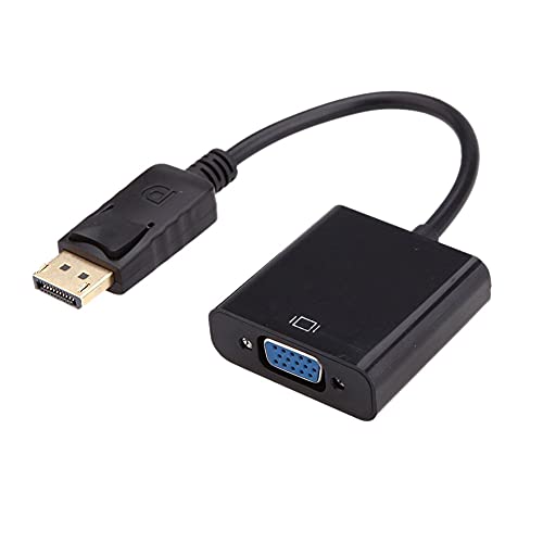 Displayport IX  VGA X ϊA_v^ (DP to VGA) ő𑜓x 1920×1080T|[g bLRlN^[ PC j^ vWFN^[ DVD HDTV j^[p Ή