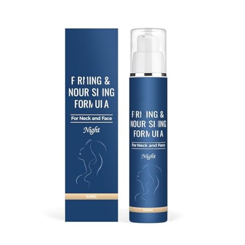 Crème de nuit raffermissante visage et cou au soin hydratant intense 50ml