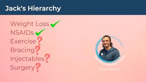 Physiotherapist-Led Weight Management for People with Osteoarthritis