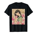 Disney Mulan Floral T-Shirt T-Shirt Small
