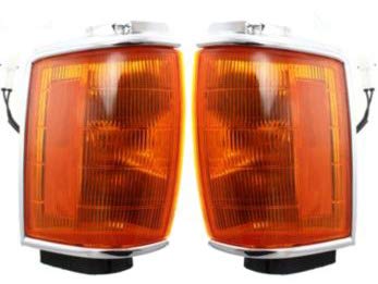 Garage-Pro Corner Light SET Compatible with Toyota 4Runner 1987-1989, Pickup 1987-1988 Driver and Passenger Side Halogen, With bulb(s), 4WD