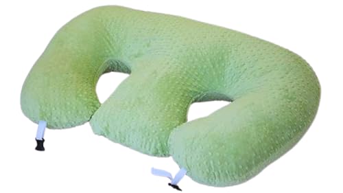 Image of Twin Z Pillow Green, The Only 6 in 1 Twin Mom Pillow !