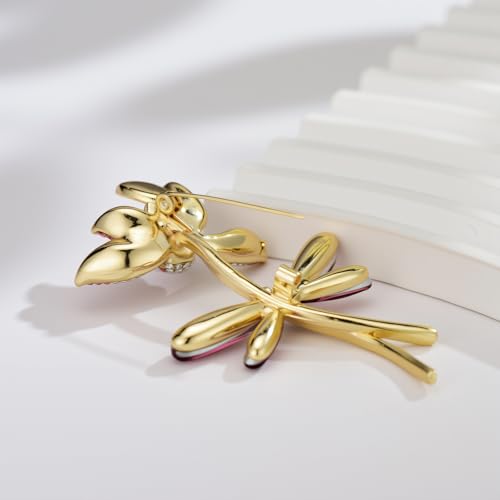 Image of Fashion Dragonfly Booch Pin Jewelry Gift for Women