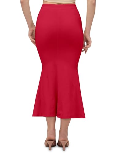 Image of Mehrang Stretchable Saree Shapewear Petticoat for Women, Cotton Blended,Petticoat,Skirts for Women,Shape Wear Dress for Saree