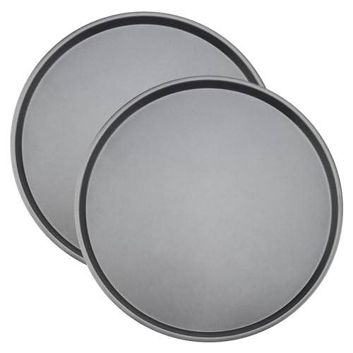 Teglia Per Pizza Rotonda Antiaderente 30,5 Cm – Acciaio Al Carbonio Con Fori