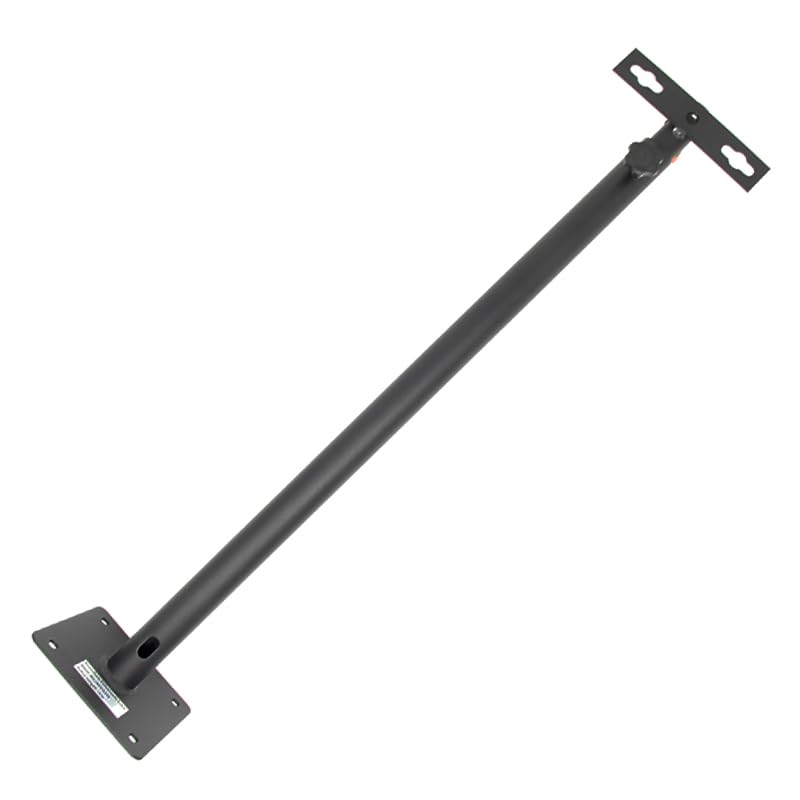 Soporte de Pared Extensible para Focos LED Exterior, Brazo de Sujeción para Reflectores o Proyectores LED, min 60 y max 105cm, Acero, ideal para iluminar fachadas, rótulos o naves industriales (105CM)