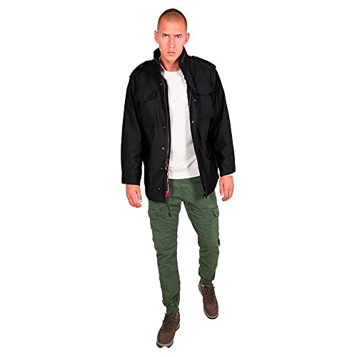 Alpha Industries M-65 Feldjacke für Herren Black – Ansicht 5