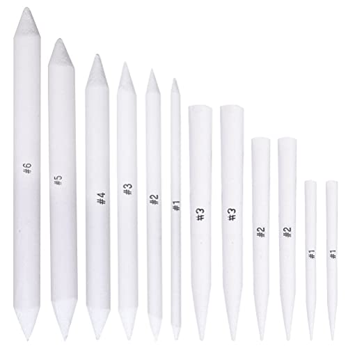 Kuou Papierwischer Set, 12 Stück, Blending Stumps Und Tortillons