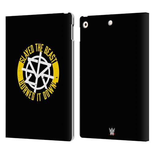 WWE Seth Rollins Étui Portefeuille en Cuir pour iPad 10.2 2019-2021