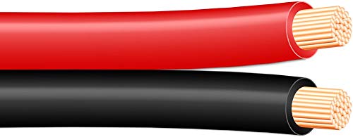 Powerwerx Red/Black Bonded Zip Cord Easy ID Low Voltage Cable (Gauge: 24, Length: 250 ft.)