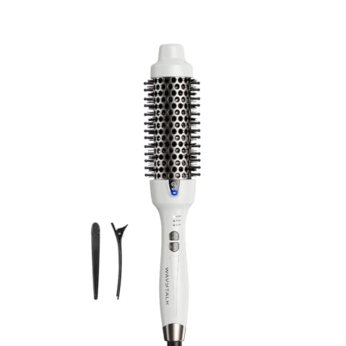 Wavytalk 1.5-in Ionic Thermal Round Brush for Curls