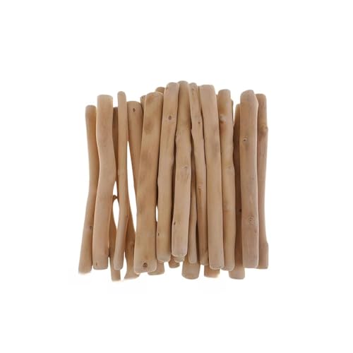 Prettyia Driftwood for Crafts 7.78 Inch Long 0.7-1Inch in Diameter