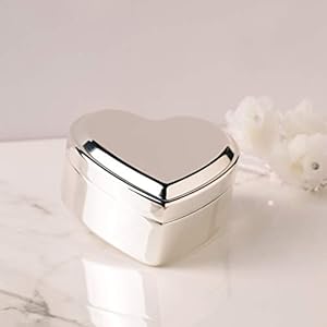 Cherishedmomentspersonalizedheartshapedjewelrykeepsakeboxforfianceornewbrideweddinggiftwithcustomengravednamesilvertoned Urban Country Home Decor Cherished moments personalized heart shaped jewelry keepsake box for fiance or new bride wedding gift with custom engraved name silver toned urban country home decor