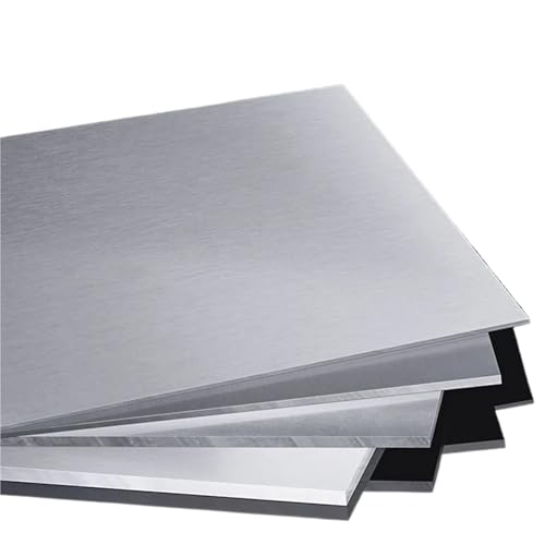 Chapa Acero Inoxidable Placa de hardware placa plana aleación aluminio(100x100x4mm(1Pcs))