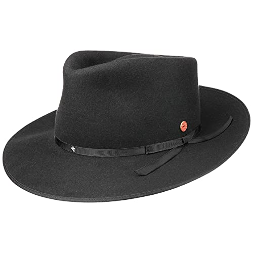 Mayser UDO Artist Fur Felt Hat Men Black 7