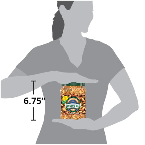 Image of Southern Style Nuts Gourmet Hunter Bulk Trail Mix, 30 oz (Pack of 1), Sesame Sticks, Roasted Peanuts, Sunflower Kernels, Almonds, Cashews & Pepitas, Mixed Nuts, Snacks for Adults & Kids