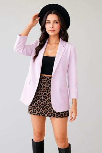 Image of KOTTY Womens Soild Regular fit 3 /4 Sleeve Formal -Casual Blazer