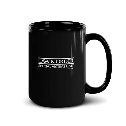 Taza Law & Order SVU 15 oz Negra Cerámica miniatura 2