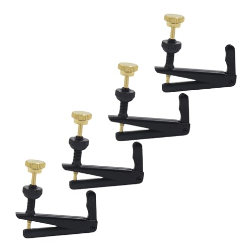 4PCSバイオリンファインチューナーアジャスター交換メタルストリングアジャスターフィドルアジャスターバイオリンパーツ&アクセサリーメタルスピナー