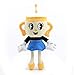 Dirgee Cuphead plüschpuppe Spielzeug Mugman The Chalice weiche plüsch gefüllt Spielzeug niedlich Cartoon Puppe für Kind Kinder 20 cm