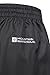 Mountain Warehouse Pakka Kids Waterproof Rain Pants -for Boys & Girls Black (01) Kids 9-10 Yrs (130-142 cm)