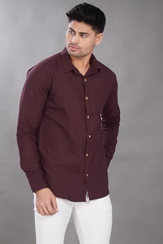 Image of DIVISIVE Men's Solid Slim Fit Shirt