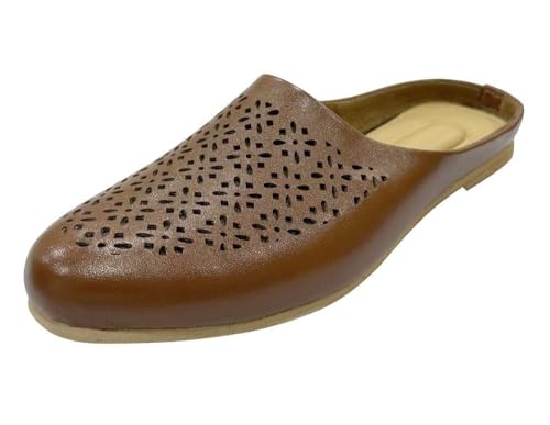Punjabi Mojaris Mens Shoes Cream Wedding for Groom,Traditional Indian Footwear Ethnic Peshawari Slippers