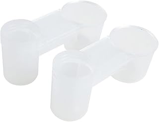 BCOATH 10 Pçs Bebedouro De Pássaros Bebedor De Água De Pássaros Garrafa De Água Garrafa De Água Bebedor De Pássaros Pombo Autodrinker Pássaros Prato Alimentador De Bebedouro De Pássaros