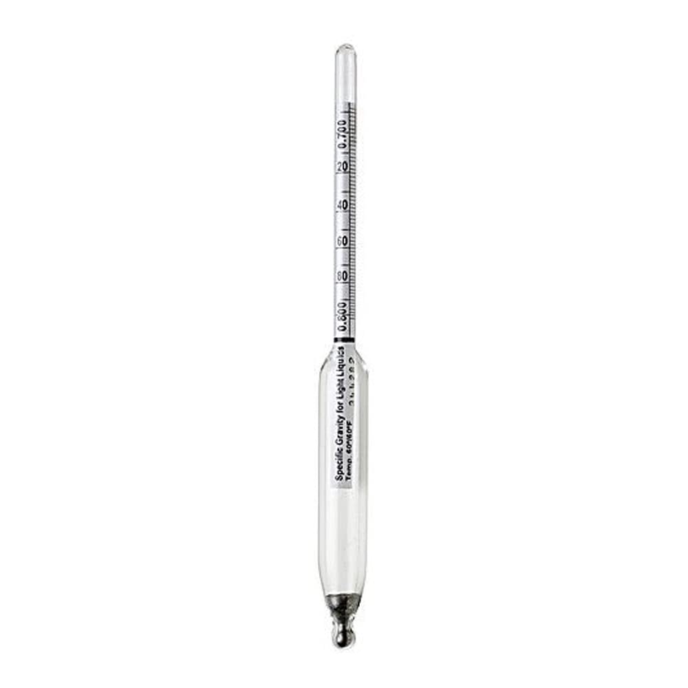 Thomas 618017340 Hydrometer, Specific Gravity, Plain Form, Heavier Than Water, 1.200 to 1.420 (Pack of 10)