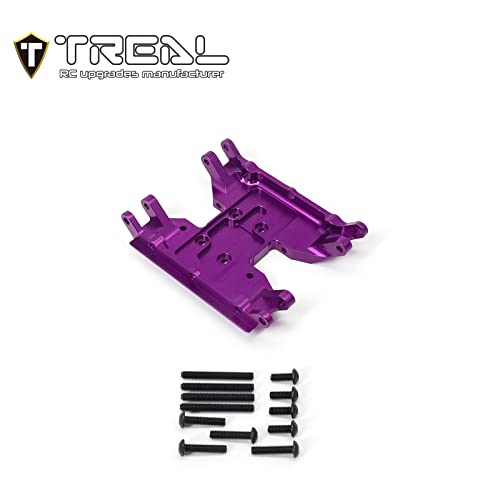 Image of TREAL UTB18 Capra Chassis Skid Plate, Aluminum 7075 CNC Machined Upgrades (Purple)