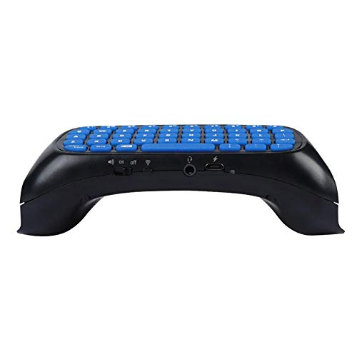 Tastiera Bluetooth per PS4, Tastiera per controller di gioco Bluetooth per PS4 Chat vocale / messaggi Controller di gioco Maniglia Keybaord per PS4 per PS4 Slim