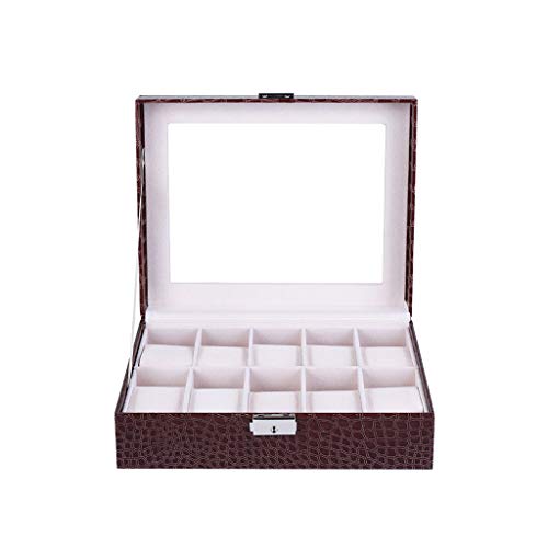 PRIDE S Uhren-Aufbewahrungsbox, Herren-Uhren-Aufbewahrungsbox, Damen-Uhren-Box, Heim-Zubehör, Aufbewahrungs-Dekoration (Größe : B)