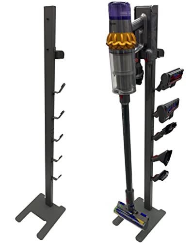 Luchs Ständer für Dyson Akkusauger - Organizer für Dyson V6,V7,V8,V10,V11,V15,DC30,DC31,DC34,DC35 Standfuß Halterung Rahmen FIR (Anthrazit)