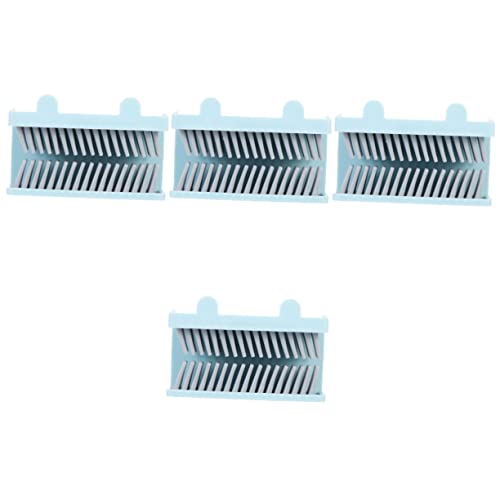 Catcher de cheveux mural flexible et réutilisable pour collecteur pratique 4 pièces