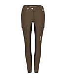 cavallo insignis mocca Reithose im Cargo-Style garment dyed zwei Stecktaschen vorne zwei aufgesetzte Cargotaschen seitlich zwei Pattentaschen hinten