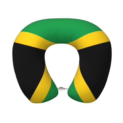 Almohada de Viaje con Estampado Bandera de Jamaica miniatura 1